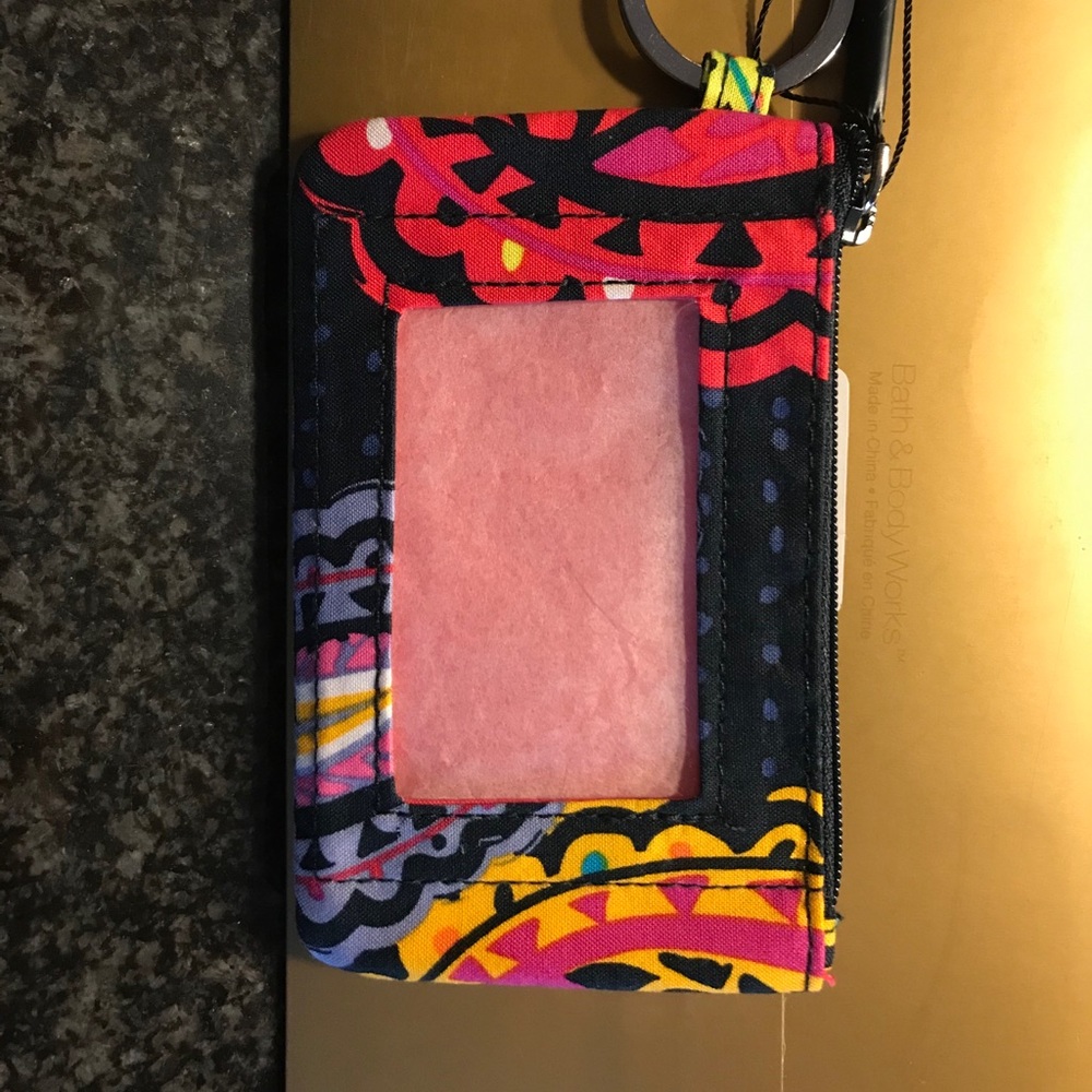 Vera Bradley zip id wallet